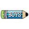 Top Notch Teacher Products&#xAE; Boys Pencil Plastic Hall Pass, 6ct.